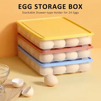 Egg Holder Case Box Refrigerator Crisper Container Organizer Refrigerator Fresh Storage Box Kitchen Tools Portable Egg Organizer
Egg Holder Case Box Refrigerator Crisper Container Organizer Refrigerator Fresh Storage Box Kitchen Tools Portable Egg Organizer