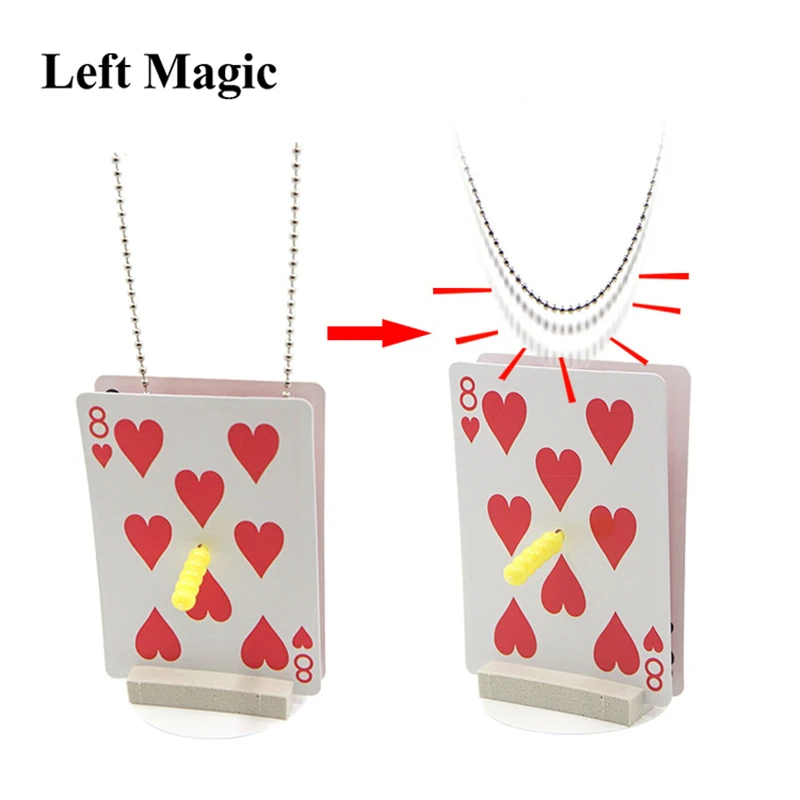 Chain Thru Sword - Card Magic Tricks Magician Close up Illusions Gimmick Props Mentalism Impossible Solid Through Solid Comedy
Chain Thru Sword - Card Magic Tricks Magician Close up Illusions Gimmick Props Mentalism Impossible Solid Through Solid Comedy