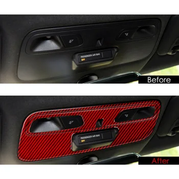 2pcs Cover Trims Carbon Fiber Red Reading Light For Chevrolet Camaro 2016-20 Car
2pcs Cover Trims Carbon Fiber Red Reading Light For Chevrolet Camaro 2016-20 Car