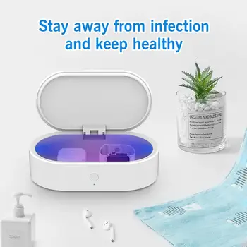 2 In 1 Household Multifunctional Sterilizing Box UV sterilization Mobile Phone Cosmetics Disinfection box Wireless fast charger
2 In 1 Household Multifunctional Sterilizing Box UV sterilization Mobile Phone Cosmetics Disinfection box Wireless fast charger