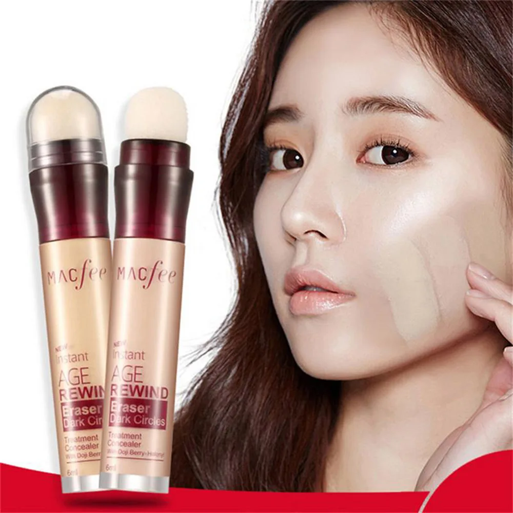 6 Colors Long Lasting Face Foundation Concealer Pen Dark Circles Corrector Contour Concealers Stick Makeup Cosmetic TSLM2
6 Colors Long Lasting Face Foundation Concealer Pen Dark Circles Corrector Contour Concealers Stick Makeup Cosmetic TSLM2