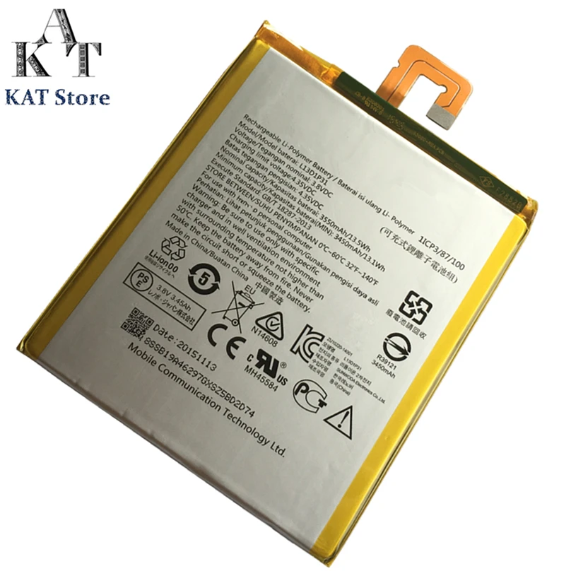Аккумулятор для планшета Lenovo Pad A3500 S5000 F/H tab 2 A7 10F/20F/30TC/60H 3550 мАч L13D1P31 гарантия