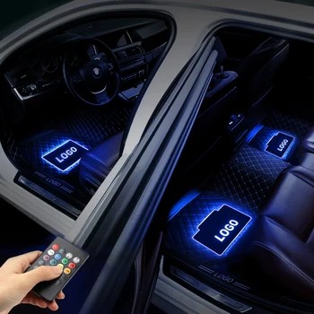 AOONUAUTO Customize Any Auto LOGO LED Car Floor Mat Acrylic Atmosphere Interior Light Decoration With RF Remote Control Foot Pad
AOONUAUTO Customize Any Auto LOGO LED Car Floor Mat Acrylic Atmosphere Interior Light Decoration With RF Remote Control Foot Pad