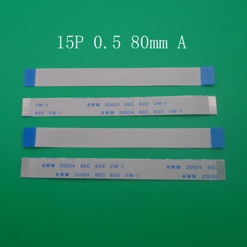 10PCS-100PCS FFC FPC flat flexible cable 0.5mm pitch 15pin Forward Reverse Length 80mm width 8mm Ribbon Flex Cable type A B
10PCS-100PCS FFC FPC flat flexible cable 0.5mm pitch 15pin Forward Reverse Length 80mm width 8mm Ribbon Flex Cable type A B