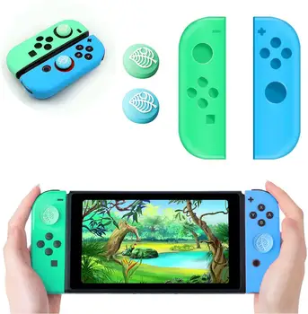 AnimalCrossing Silicone Rubber Skin Case Cover For Nintend Switch Joy Con Controller For Nintendoswitch NX NS Joycon Grip
AnimalCrossing Silicone Rubber Skin Case Cover For Nintend Switch Joy Con Controller For Nintendoswitch NX NS Joycon Grip