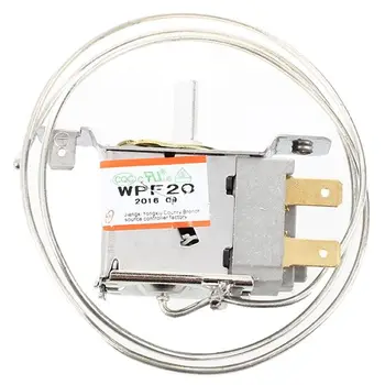 AC 220V 6A 2 Pin Freezer Refrigerator Thermostat WPF-22 
AC 220V 6A 2 Pin Freezer Refrigerator Thermostat WPF-22