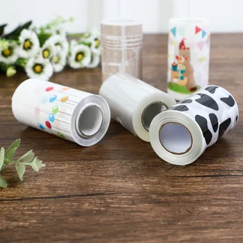 

10M 6cm/8cm/10cm Kitchen Gadgets Wrapping Tape Cake Collar Roll Packaging Mousse Edge Transparent Clear Baking Tools