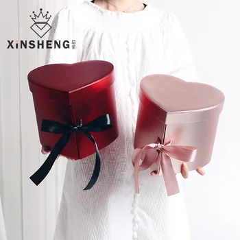 Athena Heart-Shaped Double-Layer Gift Box Creative High-End Empty Flower Box Hand Gift Box Flower Packaging Material Flower Shop
Athena Heart-Shaped Double-Layer Gift Box Creative High-End Empty Flower Box Hand Gift Box Flower Packaging Material Flower Shop