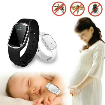 

1 PCS Anti Mosquito Capsule Pest Insect Bugs Repellent Bracelet Ultrasound Mosquito Repellent Wristband For Kids Adult