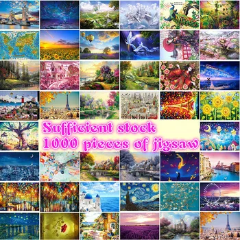 Enough Stock of 1000 Pieces of Adult Puzzle Matching Gift Toys Children's Puzzle Landscape Cartoon Educational Toys 
Enough Stock of 1000 Pieces of Adult Puzzle Matching Gift Toys Children's Puzzle Landscape Cartoon Educational Toys