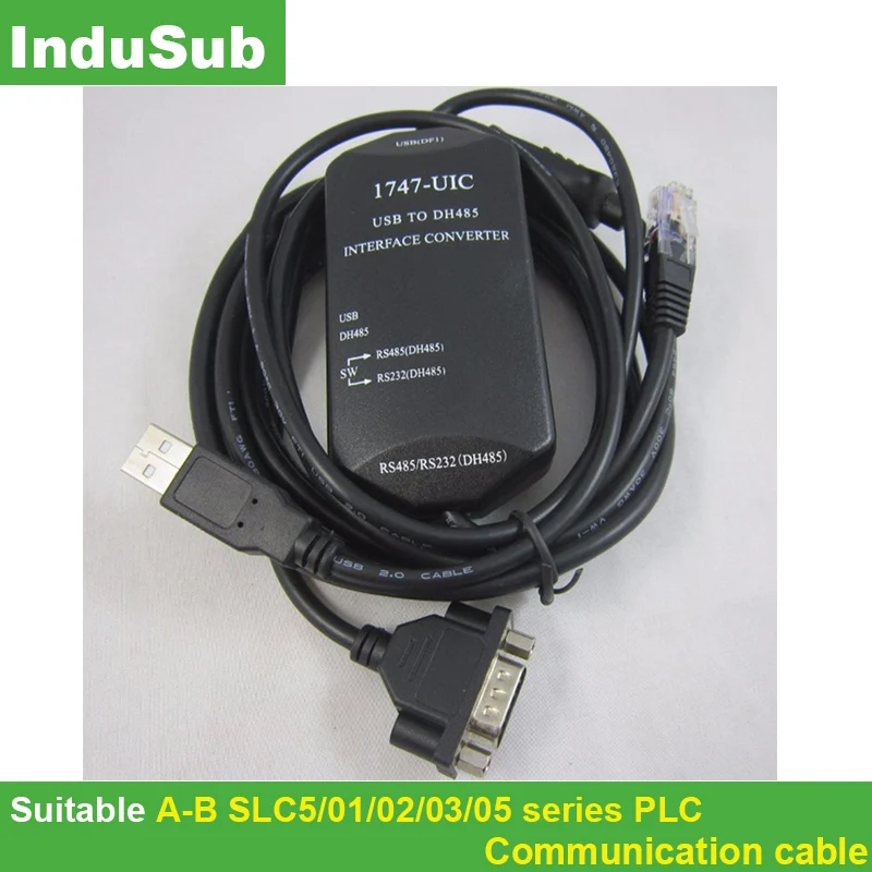 OEM 1747-UIC 1747 UIC 1747UIC USB/DH485 Interface Converter Programming Cable for A-B SLC5/01/02/03/05 PLC
OEM 1747-UIC 1747 UIC 1747UIC USB/DH485 Interface Converter Programming Cable for A-B SLC5/01/02/03/05 PLC
