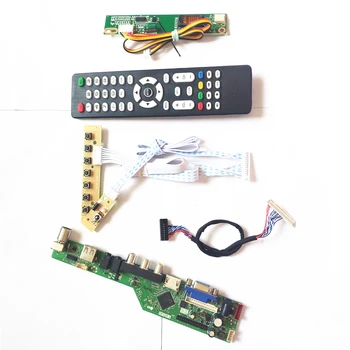 For LP154WX4-TLC3/TLC4 1CCFL 30Pin LVDS Remote+Inverter+keyboard VGA HDMI AV USB RF LCD display panel T.V56 controller board Kit
For LP154WX4-TLC3/TLC4 1CCFL 30Pin LVDS Remote+Inverter+keyboard VGA HDMI AV USB RF LCD display panel T.V56 controller board Kit