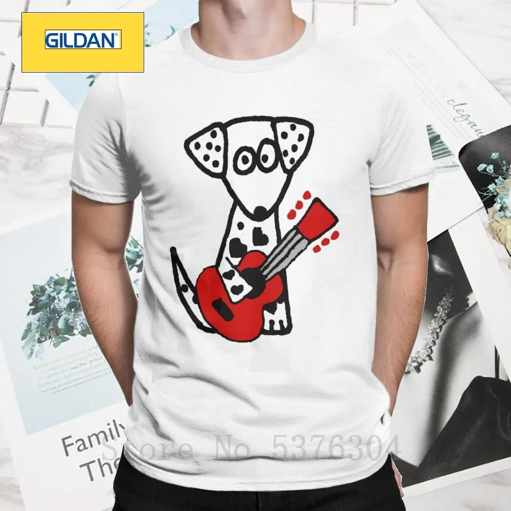 Men Funny Spotted Dog Playing Guitar T Shirt Musical Lover Music 100% Cotton Creative Short Sleeve Tee Shirt 6xl T-Shirt Clothes
Men Funny Spotted Dog Playing Guitar T Shirt Musical Lover Music 100% Cotton Creative Short Sleeve Tee Shirt 6xl T-Shirt Clothes