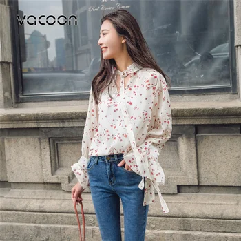 NEW female Chiffon Spring Shirts Waman Vacation Long sleeve Tops printed summer Beachl Shirts
NEW female Chiffon Spring Shirts Waman Vacation Long sleeve Tops printed summer Beachl Shirts