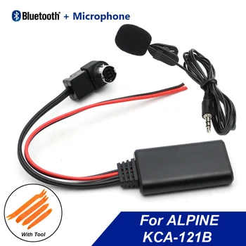 Car Bluetooth Module AUX-in Audio Adapter + Tool & Microphone For KCA-121B Auxiliary Aux Audio Wiring Ai-net for Alpine
Car Bluetooth Module AUX-in Audio Adapter + Tool & Microphone For KCA-121B Auxiliary Aux Audio Wiring Ai-net for Alpine