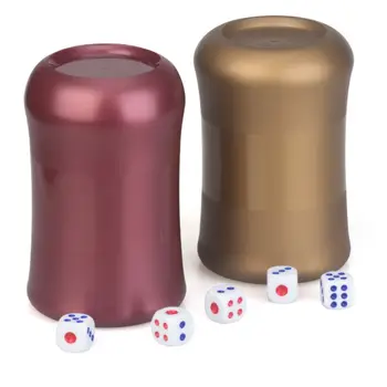 Acrylic Dice Cup Drinking Party Bar Dice Game Casino Props Waist Shape Dice Cup with 6 Dices 
Acrylic Dice Cup Drinking Party Bar Dice Game Casino Props Waist Shape Dice Cup with 6 Dices