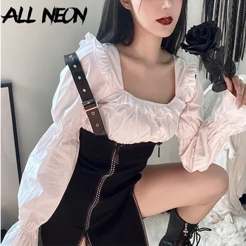 ALLNeon Vintage Straped Black Dresses for Women Zipper Front Bodycon Mini Dresses Sleeveless Punk Outfits E-girl Grunge Vestido
ALLNeon Vintage Straped Black Dresses for Women Zipper Front Bodycon Mini Dresses Sleeveless Punk Outfits E-girl Grunge Vestido