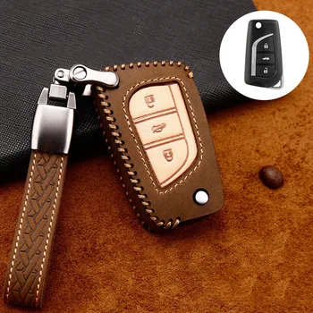 Leather Car Remote Key Case Shell Cover for Toyota Auris Corolla Avensis Verso Yaris Aygo Scion TC IM 2015 2016 Accessories
Leather Car Remote Key Case Shell Cover for Toyota Auris Corolla Avensis Verso Yaris Aygo Scion TC IM 2015 2016 Accessories