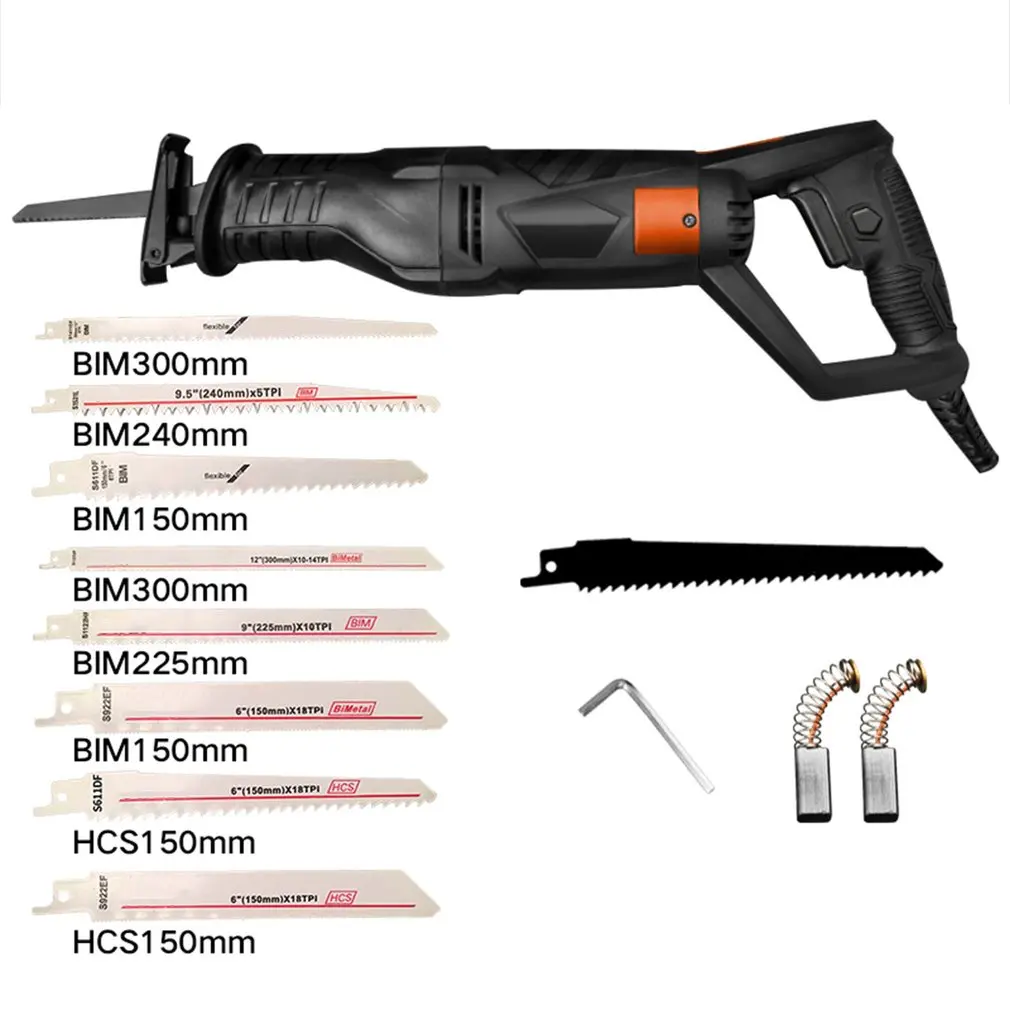 Reciprocating Saw Multifunctional Cutting Saw Metal Cutting Wood Cutting Tool Electric Drill Attachment Power Tool Accessories
Reciprocating Saw Multifunctional Cutting Saw Metal Cutting Wood Cutting Tool Electric Drill Attachment Power Tool Accessories