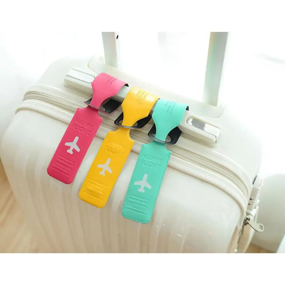 New Travel Luggage Tag Practical PVC Suitcase Name ID Address Holder Baggage Boarding Tags Label Cover Travel Accessories
New Travel Luggage Tag Practical PVC Suitcase Name ID Address Holder Baggage Boarding Tags Label Cover Travel Accessories