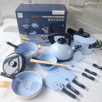 Children play house play set simulation tableware kettle cup fruit and vegetable puzzle early education toys for Christmas gifts
Children play house play set simulation tableware kettle cup fruit and vegetable puzzle early education toys for Christmas gifts