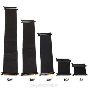 High Speed PC Graphics Cards PCI Express 3.0 16x Flexible Connector Cable Riser Card Extension Port Adapter for GPU with antijam
High Speed PC Graphics Cards PCI Express 3.0 16x Flexible Connector Cable Riser Card Extension Port Adapter for GPU with antijam