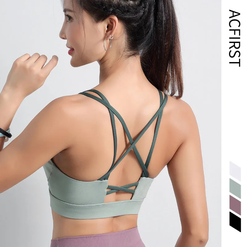 AcFirst Women Green Fitness Bras Breathable Push Up Shockproof Backless Sports Bra Yoga Athletic Gym Running Workout Sport Tops
AcFirst Women Green Fitness Bras Breathable Push Up Shockproof Backless Sports Bra Yoga Athletic Gym Running Workout Sport Tops