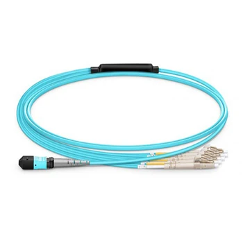 MTP MPO Patch Cable OM3 Female to 8 LC UPC Duplex 8 Fibers Patch cord 8 cores Jumper OM3 Breakout Cable, Type B LSZH
MTP MPO Patch Cable OM3 Female to 8 LC UPC Duplex 8 Fibers Patch cord 8 cores Jumper OM3 Breakout Cable, Type B LSZH