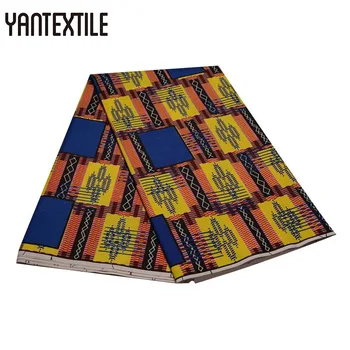 YANTEXTILE African Kente Wax Fabric 6 Yards/Piece New Fashion Ankara Fabric African Real Wax Prints Ghana Kente Fabric For Dress
YANTEXTILE African Kente Wax Fabric 6 Yards/Piece New Fashion Ankara Fabric African Real Wax Prints Ghana Kente Fabric For Dress