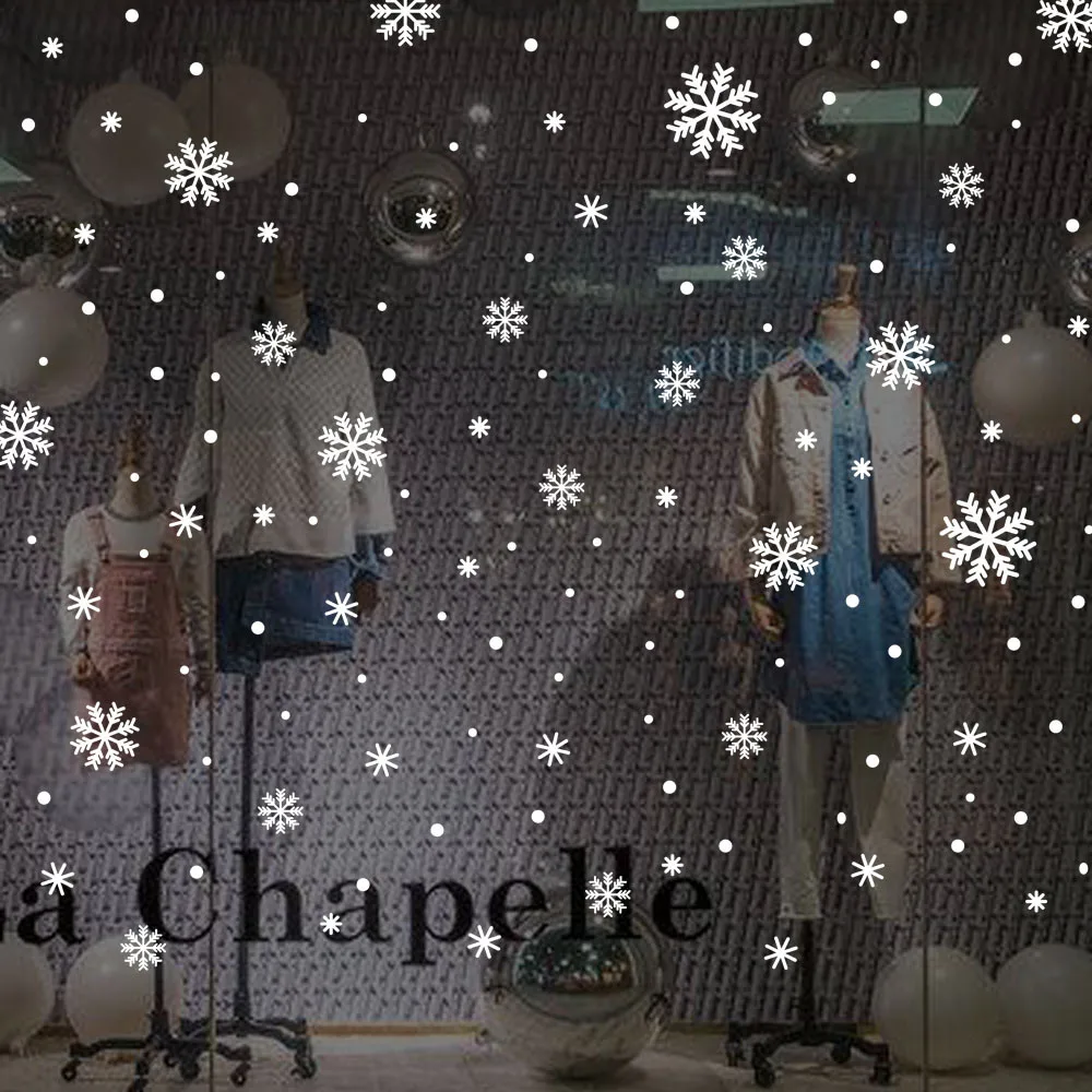 Фото Наклейки на стену окна Ангел Снежинка Рождество ВИНИЛОВЫЕ - купить