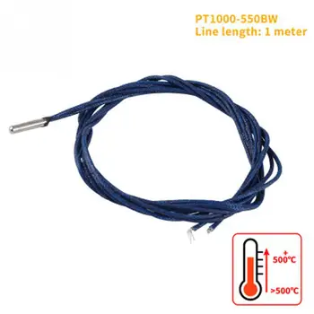 PT1000 Waterproof Nylon 3D Printer Part Thermistor Sensor High Temperature Platinum Resistor Cable Probe Heater Block Portable
PT1000 Waterproof Nylon 3D Printer Part Thermistor Sensor High Temperature Platinum Resistor Cable Probe Heater Block Portable