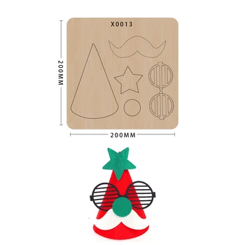 wooden cutting dies Scrapbooking DIY Christmas tree dies Cut moulds die cut Making Decor Supplies Dies
wooden cutting dies Scrapbooking DIY Christmas tree dies Cut moulds die cut Making Decor Supplies Dies
