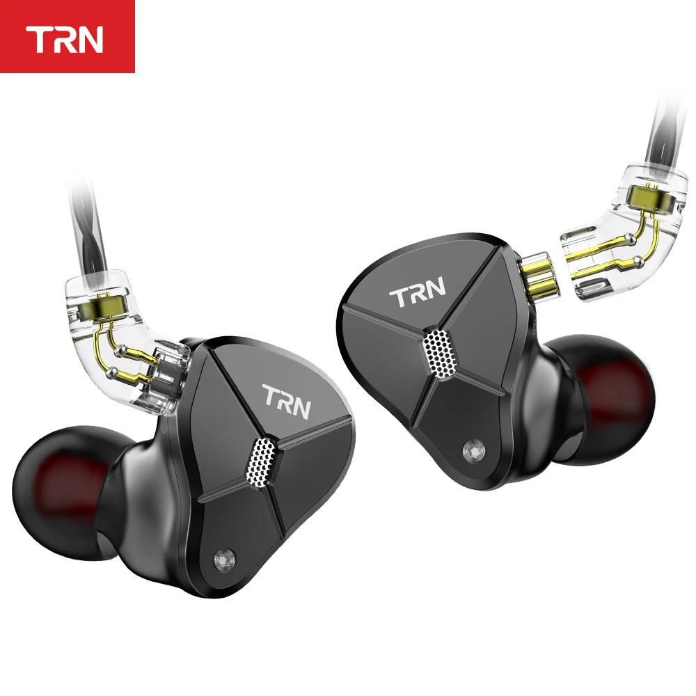Внутриканальные наушники TRN BA5 10BA Hi-Fi наушники-вкладыши с монитором и 2-контактным
