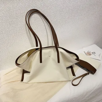 2020 new Korean fashion canvas bag women's shoulder bag solid color simple large capacity chain casual ladies bag
2020 new Korean fashion canvas bag women's shoulder bag solid color simple large capacity chain casual ladies bag