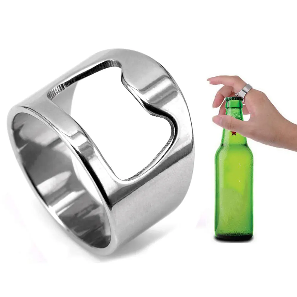 Portable 1pcs Multi-function Stainless Steel Wine Opener Colorful Ring-Shape Opener Beer Bottle Opener Kitchen Party Bar Tool 
Portable 1pcs Multi-function Stainless Steel Wine Opener Colorful Ring-Shape Opener Beer Bottle Opener Kitchen Party Bar Tool