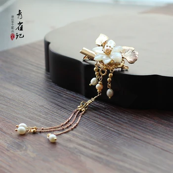 VINTAGE PEARL HANDMADE SHELL TASSEL HAIR BUN KIMONO HANFU COSPLAY HAIRCLIP HAIR STICKS HAIR ACCESSORIES HEADWEAR DO-UP TOOLS
VINTAGE PEARL HANDMADE SHELL TASSEL HAIR BUN KIMONO HANFU COSPLAY HAIRCLIP HAIR STICKS HAIR ACCESSORIES HEADWEAR DO-UP TOOLS