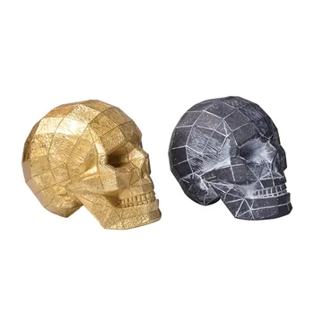 Nordic style skull sculpture statue,Resin geometric abstract modern art sculpture,Home Decoration,Halloween celebration props
Nordic style skull sculpture statue,Resin geometric abstract modern art sculpture,Home Decoration,Halloween celebration props