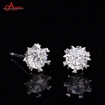 Aladdin 5MM 6.5MM Moissanite Earrings Snowflake S925 Silver Color D FL Diamond Test Passed Jewelry Girlfriend Gift
Aladdin 5MM 6.5MM Moissanite Earrings Snowflake S925 Silver Color D FL Diamond Test Passed Jewelry Girlfriend Gift