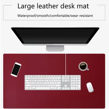 Mouse Pad Soft Scratch Proof PU Leather Desk Writing Mat Office Home Mouse Pad Double Side
Mouse Pad Soft Scratch Proof PU Leather Desk Writing Mat Office Home Mouse Pad Double Side