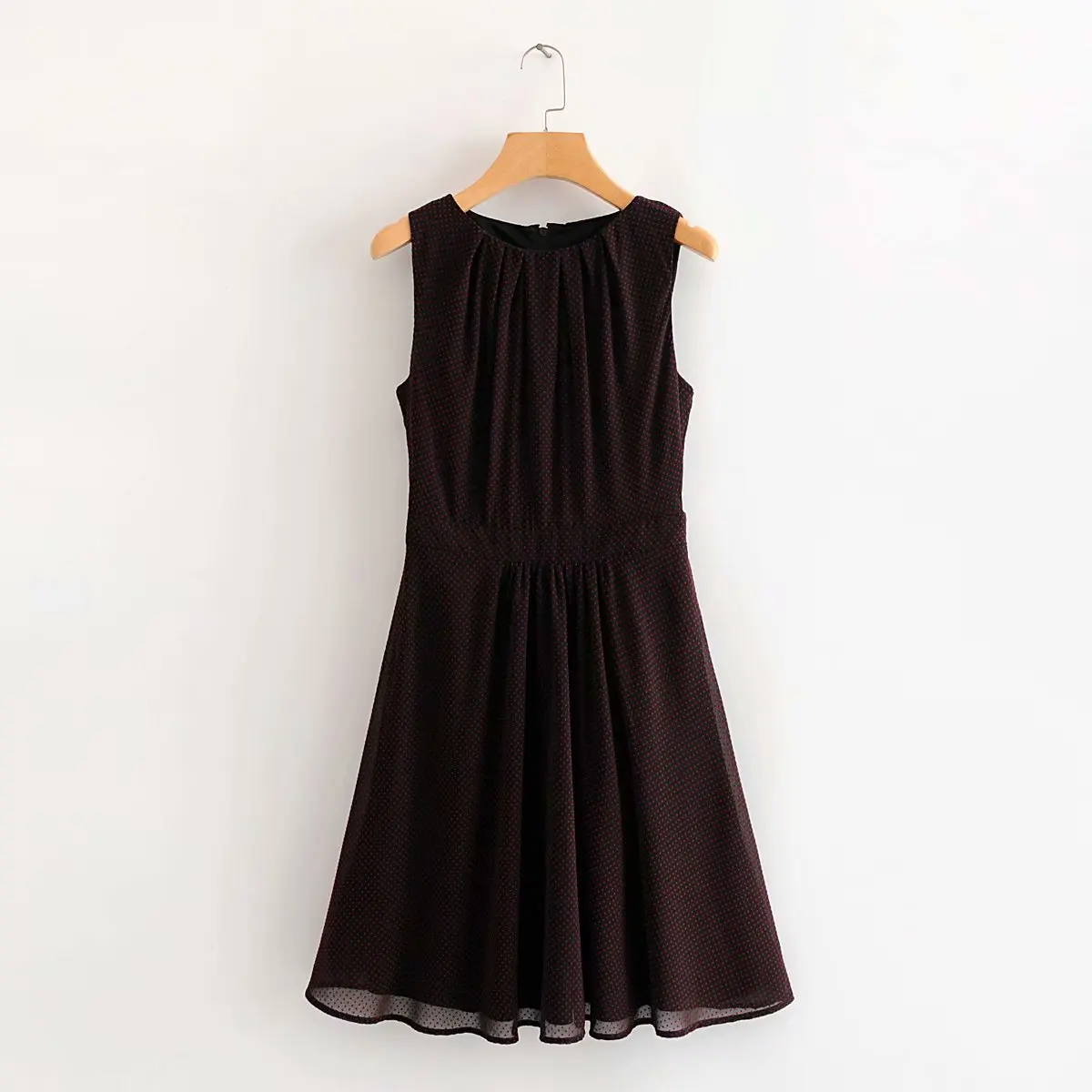Europe And America WOMEN'S Dress 2020 Spring New Style Crew Neck Polka Dot Printed Sleeveless Waist Hugging Dress Women's A9es88
Europe And America WOMEN'S Dress 2020 Spring New Style Crew Neck Polka Dot Printed Sleeveless Waist Hugging Dress Women's A9es88