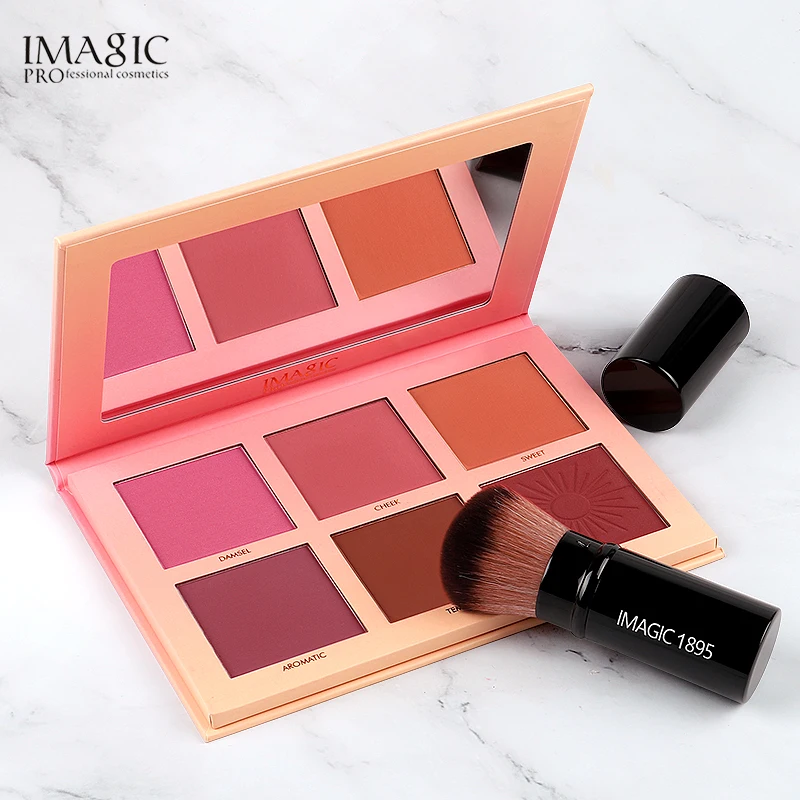 IMAGIC Makeup 6 Color Blush Rouge Natural Nude Makeup Clearing Brightening Complexion
IMAGIC Makeup 6 Color Blush Rouge Natural Nude Makeup Clearing Brightening Complexion