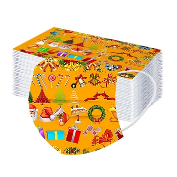 10/50pc Adult Universal Disposable Face Mask Santa Claus Cartoon Printed Face Mouth Cover Non-woven Meltblown Christmas Masks
10/50pc Adult Universal Disposable Face Mask Santa Claus Cartoon Printed Face Mouth Cover Non-woven Meltblown Christmas Masks