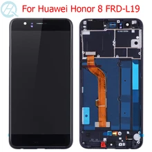 Bloc écran tactile LCD avec châssis, 5.2 pouces, pour Huawei Honor 8 FRD-L19 FRD-L09=