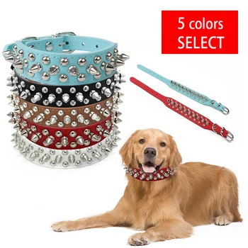 2020 New Transer Pet Dog Supplies PU Leather Punk Rivet Spiked Dog Collar Pet Collars For Small Dog Cat Dropship
2020 New Transer Pet Dog Supplies PU Leather Punk Rivet Spiked Dog Collar Pet Collars For Small Dog Cat Dropship