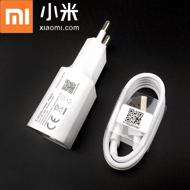 Оригинальное зарядное устройство Xiaomi 10 Вт настенный адаптер для зарядки Usb микро