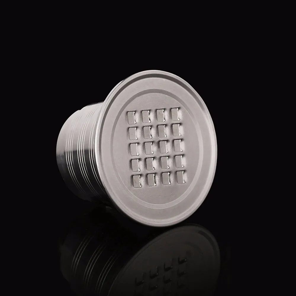 Reusable Refillable Metal Nespresso Coffee Capsule Stainless Steel Use 500times Pod Cap Compatible Nespresso Machine Brush Spoon
Reusable Refillable Metal Nespresso Coffee Capsule Stainless Steel Use 500times Pod Cap Compatible Nespresso Machine Brush Spoon