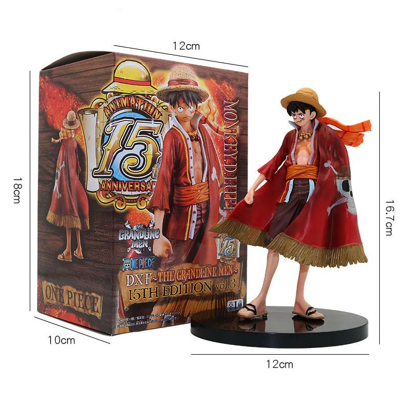 17 см японское аниме One Piece Monkey D Luffy театральное издание экшн-фигурка ПВХ Q версия