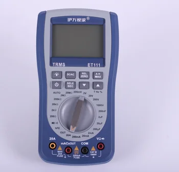 ET111 Most Functional Intelligent Digital Multimeter DC AC Voltmeter Resistance Diode Tester
ET111 Most Functional Intelligent Digital Multimeter DC AC Voltmeter Resistance Diode Tester