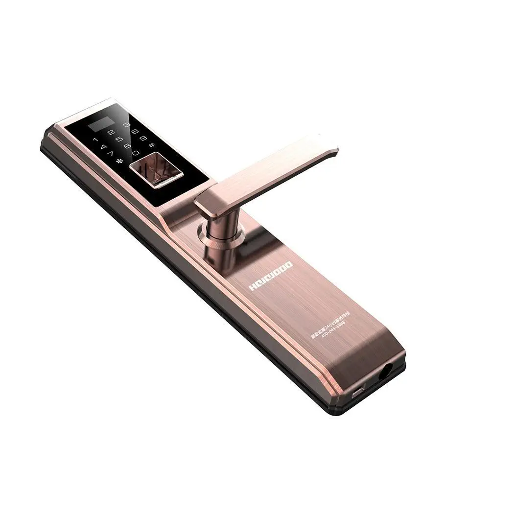 Digital Door Lock Fingerprint Touch Password Anti-theft Home Security Handle Key
Digital Door Lock Fingerprint Touch Password Anti-theft Home Security Handle Key