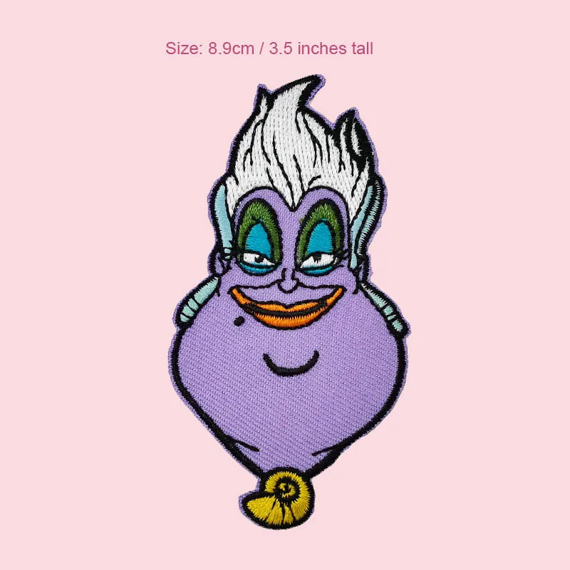 Villain Ursula Patch Craft Little Mermaid Kids Cartoon Apparel Iron On Sew On Applique
Villain Ursula Patch Craft Little Mermaid Kids Cartoon Apparel Iron On Sew On Applique